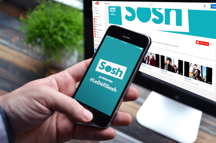 le défi sosh Application IOS ANDROID Street marketing by TIRIA